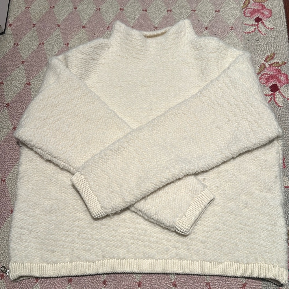 Varley boucle wool sweater